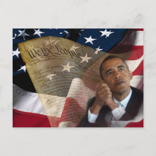 Wij, het volk...Barack Obama en de Grondwet Briefkaart