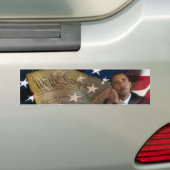 Wij, het volk...Barack Obama en de Grondwet Bumpersticker (Op auto)
