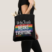 Wij, het volk, bedoelen iedereen met de Amerikaans Tote Bag (Dichtbij)