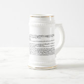 Wij, het volk Beer Stein Bierpul (Voorkant rechts)