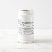 Wij, het volk Beer Stein Bierpul (Center)