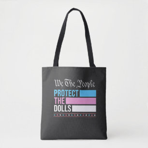 Wij Het Volk Beschermen De Poppen LGBT Transgender Tote Bag