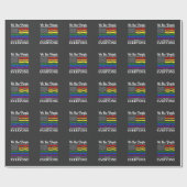 Wij, het volk, betekent iedereen LGBTQ Pride Maand Cadeaupapier (Vlak)