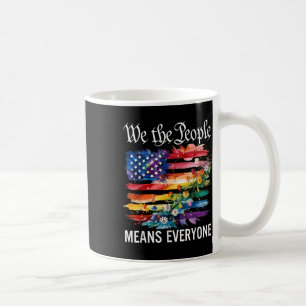 Wij Het Volk Betekent Iedereen Regenboog Lgbt Homo Koffiemok