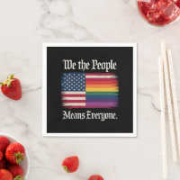 Wij Het Volk Betekent Iedereen Usa Lgbt Gelijkheid
