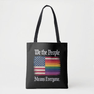 Wij Het Volk Betekent Iedereen Usa Lgbt Gelijkheid Tote Bag