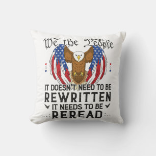 Wij, het volk, de Grondwet van de VS moet Kussen