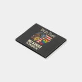 Wij Het Volk Geen Koningen In Amerika Post-it® Notes (Schuin)