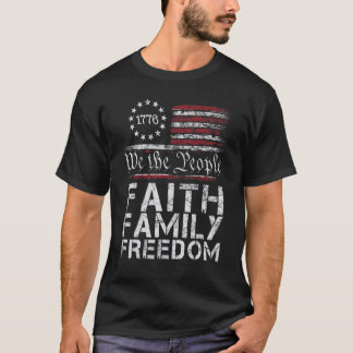 Wij, het volk, geloven in gezinshereniging, Amerik T-shirt