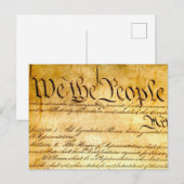 Wij, het volk - Grondwet Briefkaart (Voorkant / Achterkant)