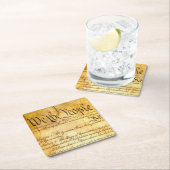 Wij, het volk - Grondwet Kartonnen Onderzetters (Insitu)