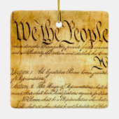 Wij, het volk - Grondwet Keramisch Ornament (Achterkant)