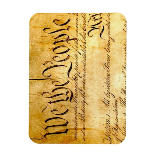 Wij, het volk - Grondwet Magneet (Verticaal)