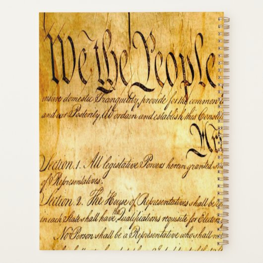 Wij, het volk - Grondwet Planner (Achterkant)