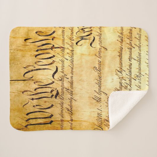 Wij, het volk - Grondwet Sherpa Deken (Voorkant (horizontaal))