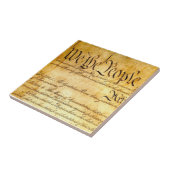 Wij, het volk - Grondwet Tegeltje (Zijkant)