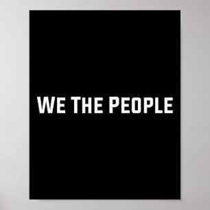 Wij Het Volk Grondwet Verenigde Staten Trump Pro Poster