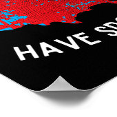 Wij, het volk, hebben de kaart van de verkiezingen poster (Hoek)