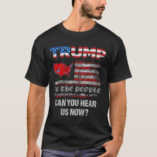 Wij, het volk, hebben de kaart van de verkiezingen t-shirt