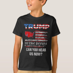 Wij, het volk, hebben de kaart van de verkiezingen t-shirt