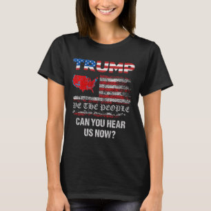 Wij, het volk, hebben de kaart van de verkiezingen t-shirt