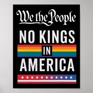 Wij, het volk, hebben geen koningen in Amerika, an Poster