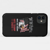 Wij het Volk Hebben Genoeg Gestemd Trump 2024 Case-Mate iPhone Case (Achterkant (horizontaal))