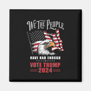 Wij Het Volk Hebben Genoeg Stem Trump 2024  Magneet