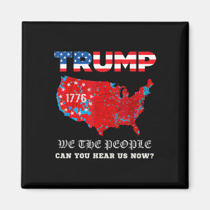 Wij, het volk, hebben gesproken T-shirt USA Electi Magneet