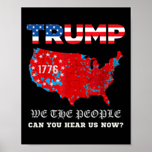 Wij, het volk, hebben gesproken T-shirt USA Electi Poster