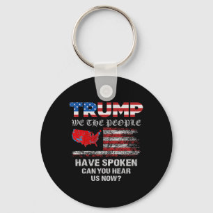 Wij, het volk, hebben gesproken T-shirt USA Electi Sleutelhanger