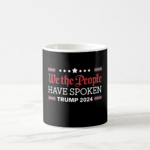 Wij Het Volk Hebben Gesproken Trump 2024 Koffiemok