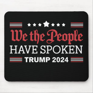 Wij Het Volk Hebben Gesproken Trump 2024 Muismat