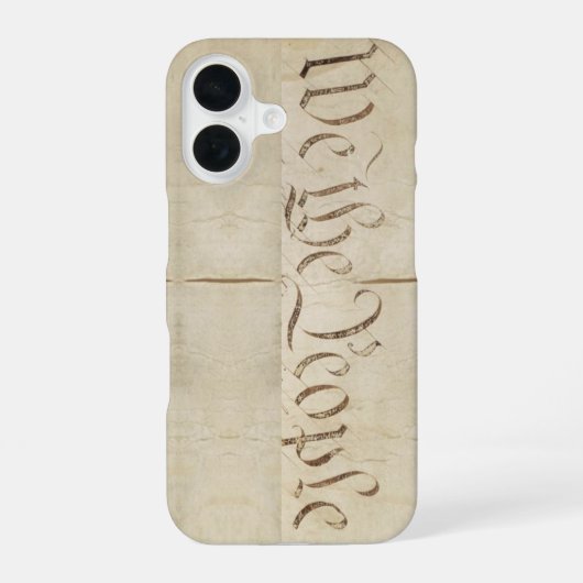 Wij het Volk iPhone 16 Hoesje (Achterkant)