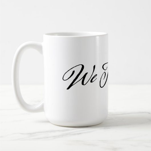 Wij Het Volk Koffiemok (Links)