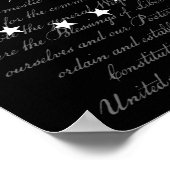 Wij, het volk, leggen ons op 4 juli de grondwet vo poster (Hoek)