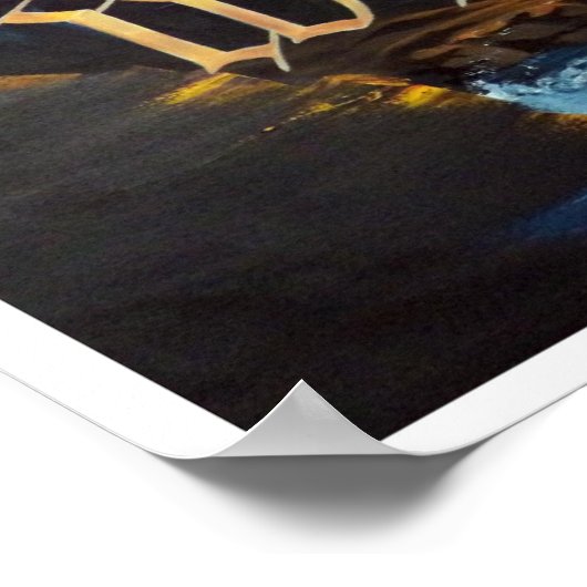 wij , het volk letterum full schilderij poster (Hoek)