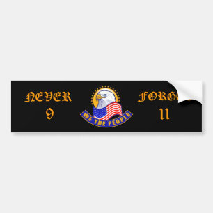 Wij Het Volk, Nooit Vergeten 9/11 Bumpersticker