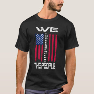 Wij, het volk, op 4 juli vuurwerk t-shirt