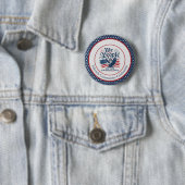 Wij het Volk Persoonlijk 250 Jaar 4 juli Ronde Button 5,7 Cm (In situ)