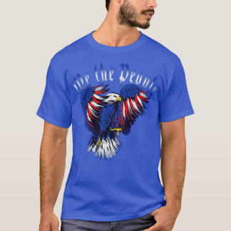 Wij, het volk, preambule van de Amerikaanse grondw T-shirt