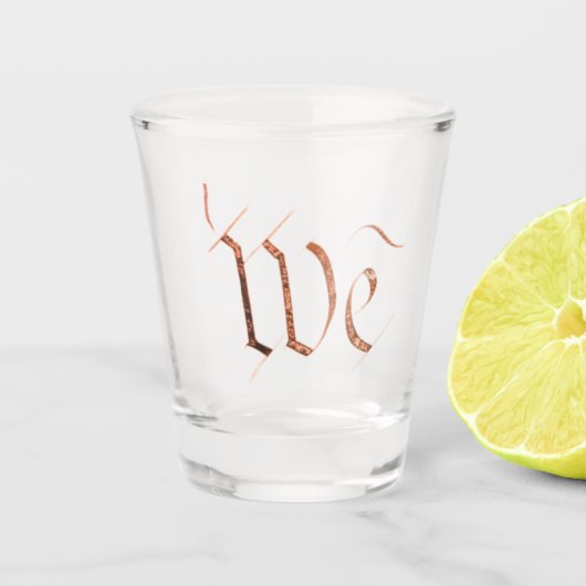 Wij: het Volk Shot Glas (Voorkant)