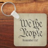 Wij, het volk! sleutelhanger (Voorkant)