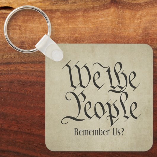 Wij, het volk! sleutelhanger (Voorkant)