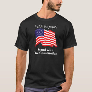 Wij, het volk, staan achter de grondwet van de VS T-shirt