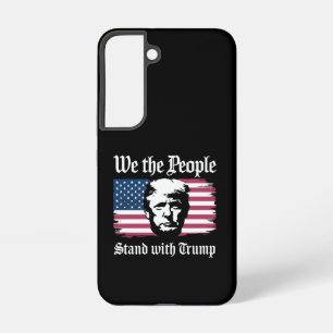 Wij, het volk, staan achter Donald Trump Support 2 Samsung Galaxy Hoesje