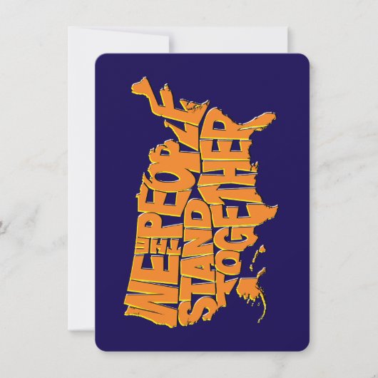 Wij, het volk, staan samen (Voorkant)