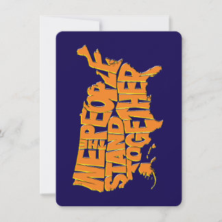 Wij, het volk, staan samen