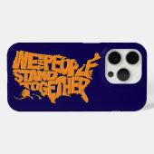 Wij, het volk, staan samen Case-Mate iPhone case (Achterkant (horizontaal))
