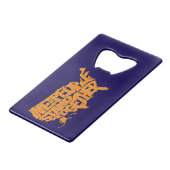 Wij, het volk, staan samen creditkaart flessenopener (Achterkant Gekanteld)